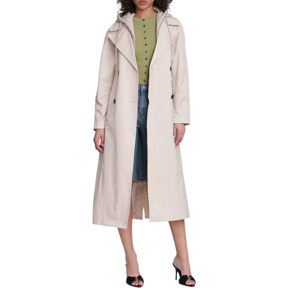 Avec Les Filles Womens Maxi Trench